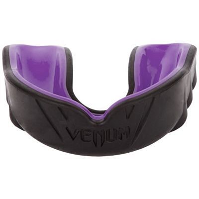 Venum Challenger Mouthguard Negro-Morado