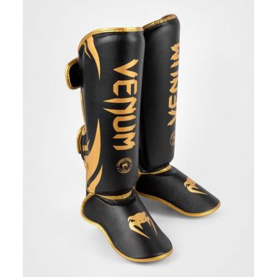 Venum Challenger Standup Shin Guards Schwarz-Gold