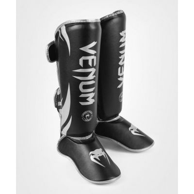 Venum Challenger Standup Shin Guards Fekete-Szürke