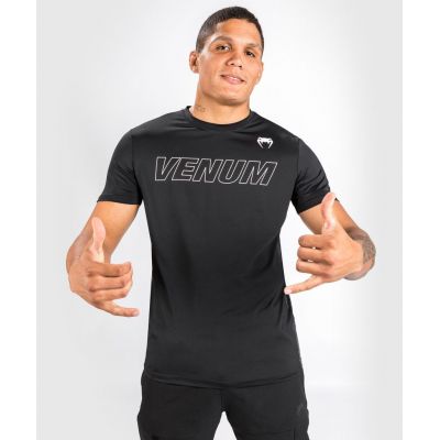 Venum Classic Evo Dry Tech TShirt Preto-Branco