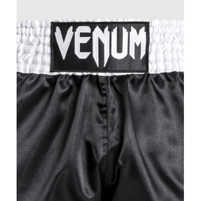 Venum Classic Muay Thai Short Branco-Preto