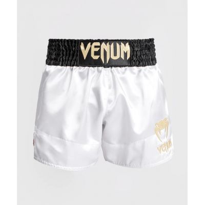 Venum Classic Muay Thai Short Bianco-Oro