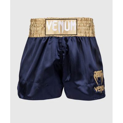 Venum Classic Muay Thai Shorts Bleu-Or