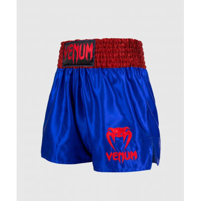 Venum Classic Muay Thai Shorts Bleu-Rouge