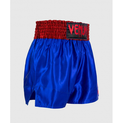 Venum Classic Muay Thai Shorts Bleu-Rouge