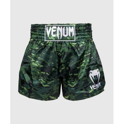 Venum Classic Muay Thai Shorts Camo-Grün