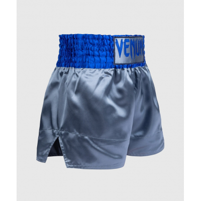 Venum Classic Muay Thai Shorts Gris-Bleu