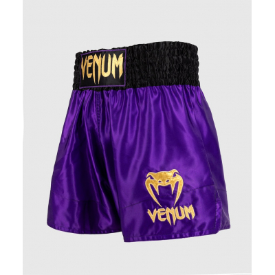 Venum Classic Muay Thai Shorts Violet-Noir