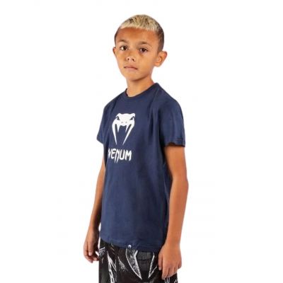 Venum Classic T-shirt Kids Navy Blu