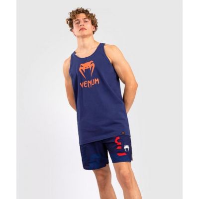 Venum Classic Tank Top Navy Blu-Arancione