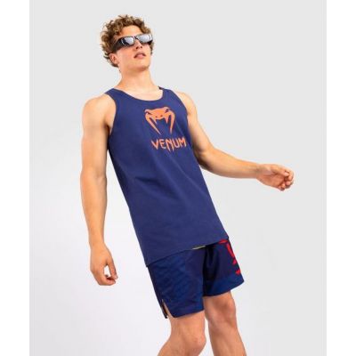 Venum Classic Tank Top Dunkelblau-Orange