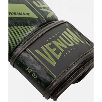 Venum Commando Boxing Gloves Fekete-Zöld