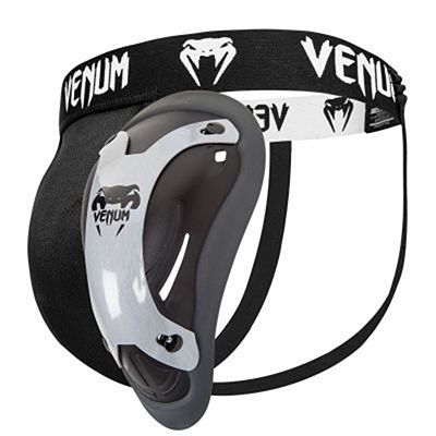 Venum Competitor Groin Guard & Support Fekete-Szürke