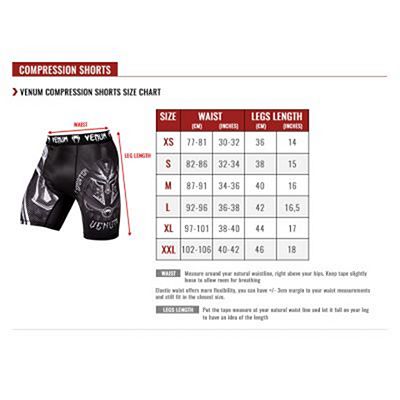 Venum Compression Short Viking 2.0 Svart-Gul