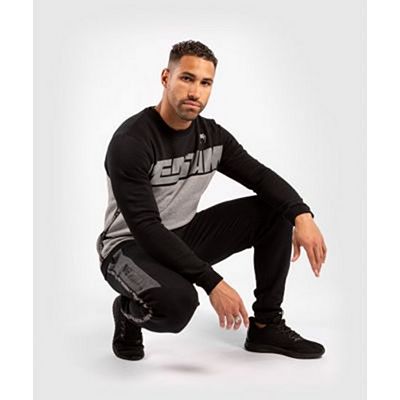 Venum Connect Crewneck Sweatshirt Heather Schwarz-Grau