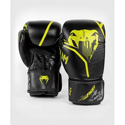 Venum Contender 1.2 Boxing Gloves Neo Gelb-Schwarz