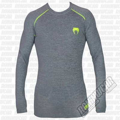 Venum Contender 2.0 Compression T-shirt L/S Grigio