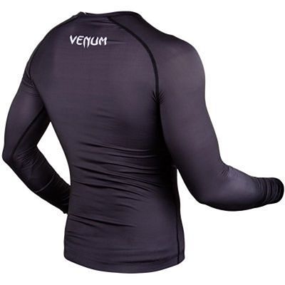 Venum Contender 3.0 Compression T-shirt L/S Nero-Bianco