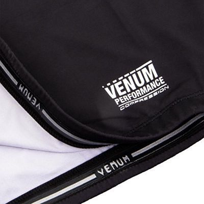 Venum Contender 3.0 Compression T-shirt L/S Nero-Bianco