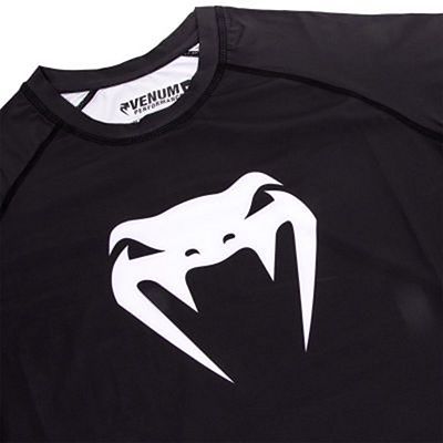 Venum Contender 3.0 Compression T-shirt S/S Black-White