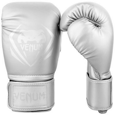 Venum Contender Boxing Gloves Silver-Silver