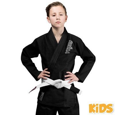 Venum Contender Kids BJJ Gi Schwarz