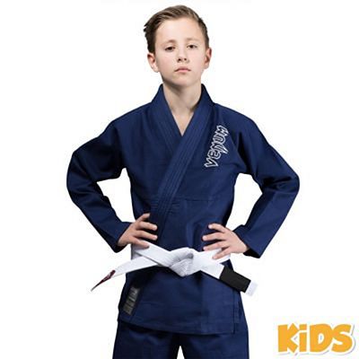 Venum Contender Kids BJJ Gi Navy Blu