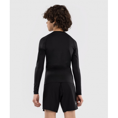 Venum Contender Kids Rashguards L/S Negro