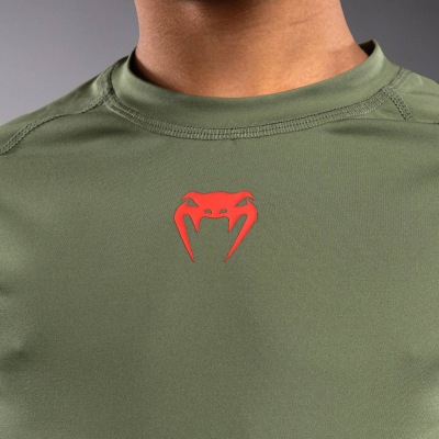 Venum Contender Kids Rashguards L/S Verde