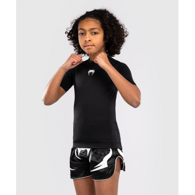 Venum Contender Kids Rashguards Short Sleeves Noir