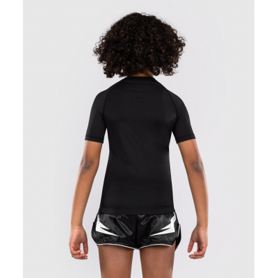 Venum Contender Kids Rashguards Short Sleeves Noir