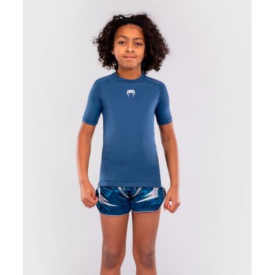 Venum Contender Kids Rashguards Short Sleeves Azul