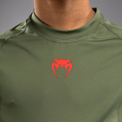 Venum Contender Kids Rashguards Short Sleeves Vert