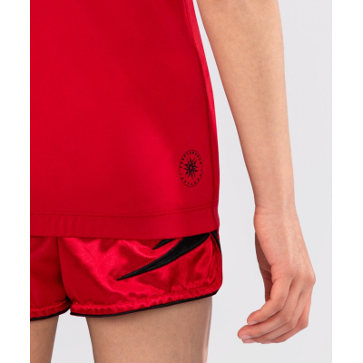 Venum Contender Kids Rashguards Short Sleeves Rojo