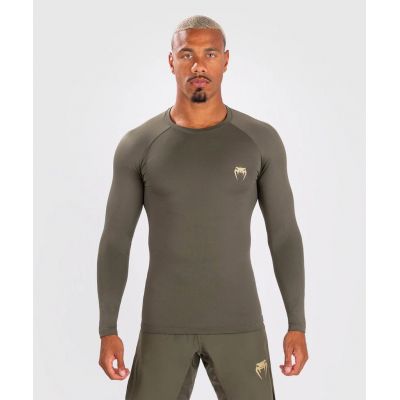 Venum Contender Mens Long Sleeve Rashguard Grün