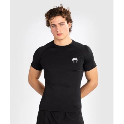 Venum Contender Mens Short Sleeve Rashguard Nero