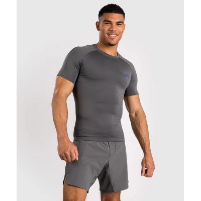 Venum Contender Mens Short Sleeve Rashguard Cinza