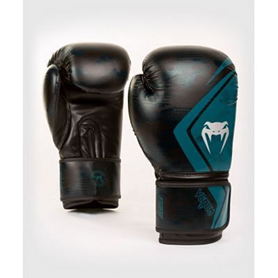 Venum Defender Contender 2.0 Boxing Gloves Preto-Verde