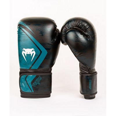 Venum Defender Contender 2.0 Boxing Gloves Preto-Verde