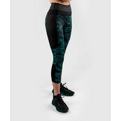 Venum Defender Crop Leggings Noir-Vert