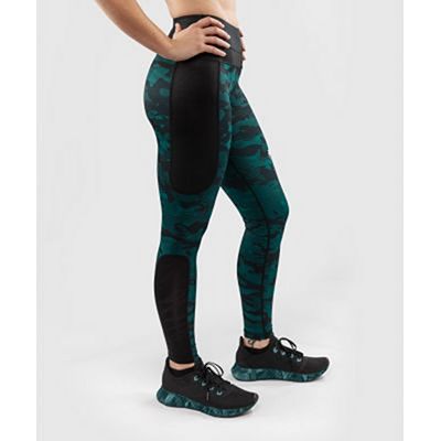 Venum Defender Crop Leggings Negro-Verde