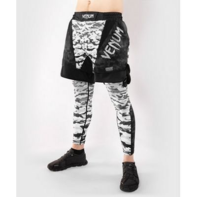 Venum Defender Fight Shorts Weiß-Camo