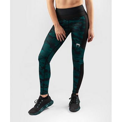 Venum Defender Leggings Nero-Verde