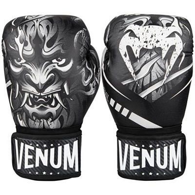 Venum Devil Boxing Gloves Weiß-Schwarz