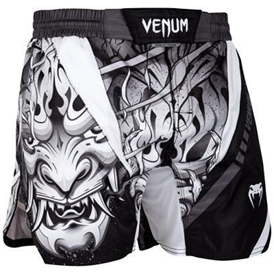 Venum Devil Fightshorts Vit-Svart