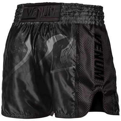 Venum Devil Muay Thai Shorts Black-Black