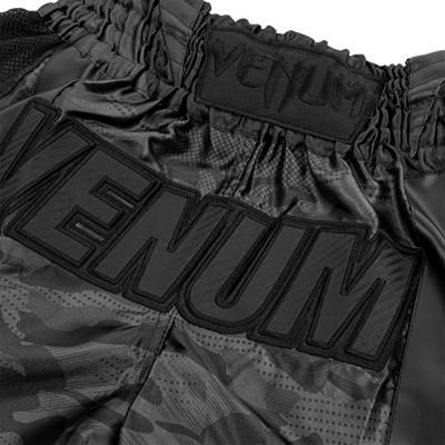 Venum Devil Muay Thai Shorts Black-Black
