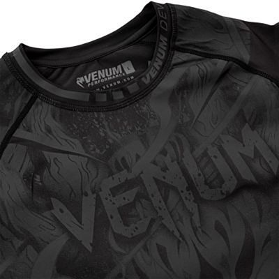 Venum Devil Rashguard LS Black-Black