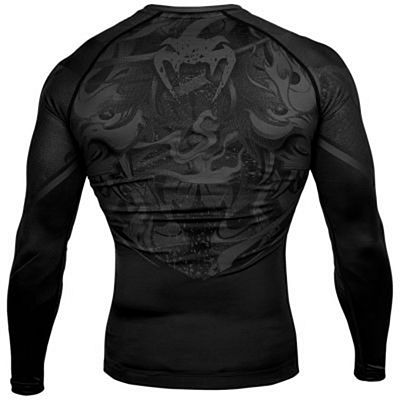 Venum Devil Rashguard LS Black-Black