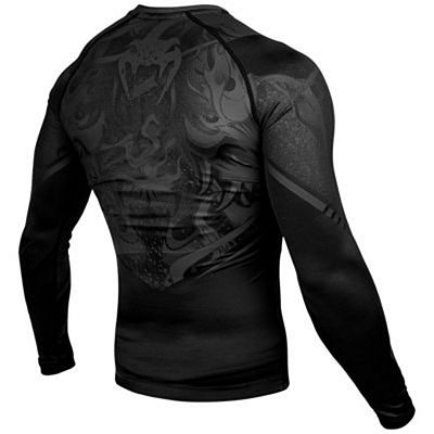 Venum Devil Rashguard LS Negro-Negro